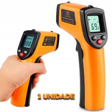 Imagem de Termômetro Corporal Infravermelho Alta Precisão Com Laser - DIGITAL