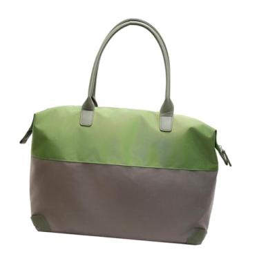 Imagem de menolana Bolsa de viagem para bagagem, bolsa com alça superior para treino, mulheres, praia, ar livre, Verde