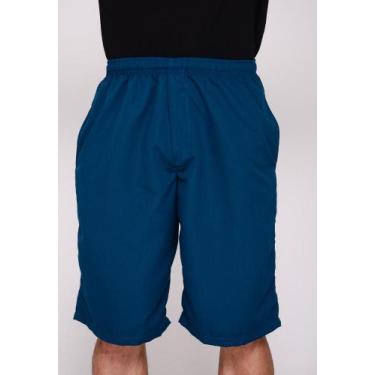 Imagem de Bermuda Masculina Nylon Petroleo 7943 F075 - macaw, G, Petroleo