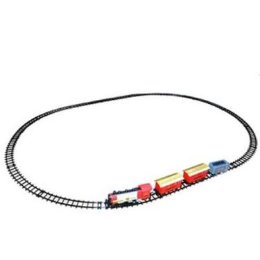 Imagem de Brinquedo Trem Elétrico com Trilho Luz   - 33770 - ARK Brinquedos