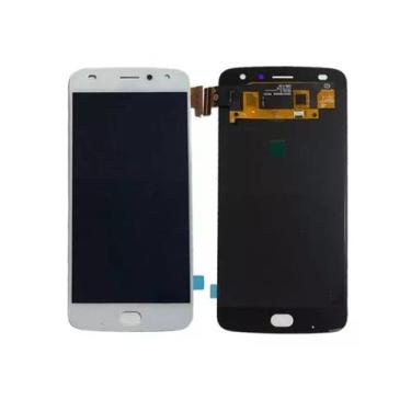 Imagem de Tela frontal touch display compativel mt z2 play branca
