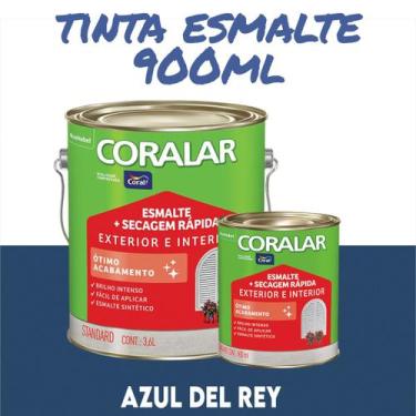 Imagem de Tinta Esmalte Sintético Coral Madeira e Metal 3,6 l e 900ml Coralar Ex