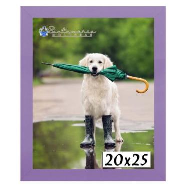 Imagem de Moldura Porta Retrato 20X25 Lilás - Santamaria Molduras