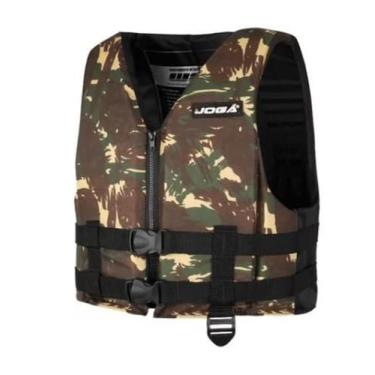 Imagem de Colete Salva Vidas 50kg Camuflado Jogá Barco Jet Ski Standup