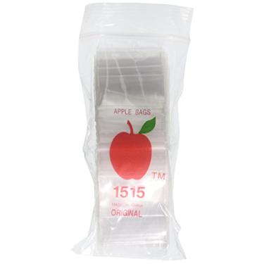 Imagem de Apple Brand 1515 sacos transparentes Ziplock, 1000 unidades