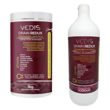 Imagem de Líquido de Bandagem Drain Redux - Drenagem Lifática + Drain Redux – Creme para Massagem