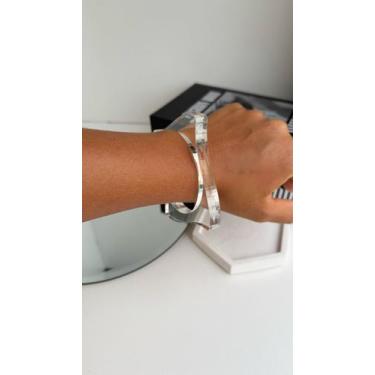 Imagem de Bracelete Transparente Infinity Clear - Nilza Biju