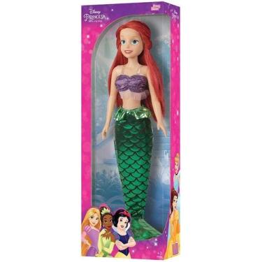 Imagem de Princesa ariel my size  82 cm disney - novabrink