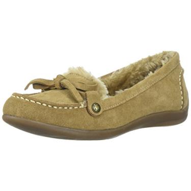 Imagem de Anne Klein Mocassim feminino de camurça Zemora, Natural, 6