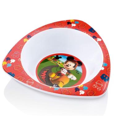 Imagem de Prato Fundo Triangular Mickey Mouse Multikids
