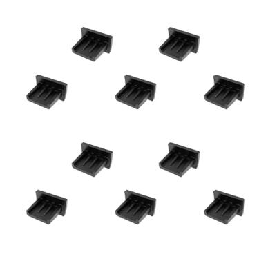 Imagem de Skweawert 10 peças de mini plugues antipoeira de porta USB, tampas de silicone tampas, protetor de porta para PC, laptop, notebook, 0,27 x 0,08 (C x L)