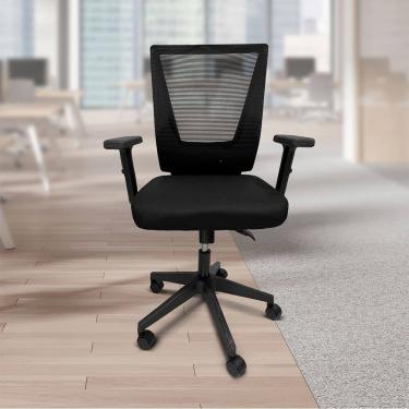 Imagem de Cadeira de Escritório Home-Office com Rodinhas HY-699 com Elevador A Gás GL