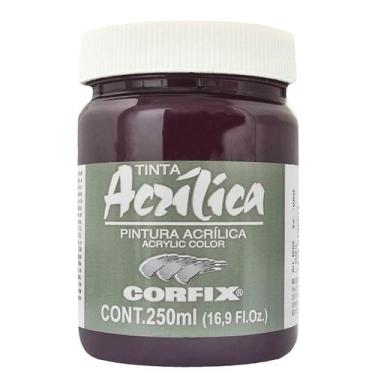 Imagem de Tinta Acrílica Corfix 250ml Laca Magenta 105 Gr 2, 105 - LACA MAGENTA