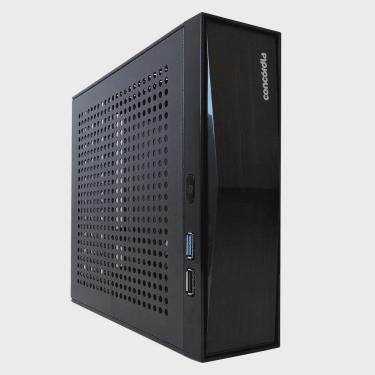 Imagem de Mini Pc Concórdia Processador Intel Dual Core 4GB ssd 480GB wifi Linux
