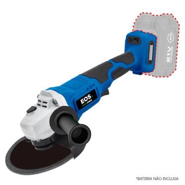 Imagem de Esmerilhadeira Angular eos 125mm a Bateria EEM02PRO 21V