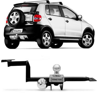Imagem de Engate Reboque Rabicho Crossfox 2006 a 2015 400 Kg Inmetro