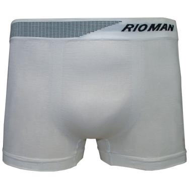 Imagem de Cueca boxer algodão sem costura rioman