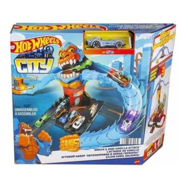 Imagem de Pista Hot Wheels City Ataque Do Gorila Hdr30