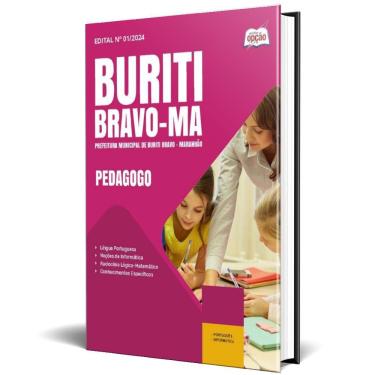 Imagem de Apostila Prefeitura De Buriti Bravo Ma 2025 - Pedagogo