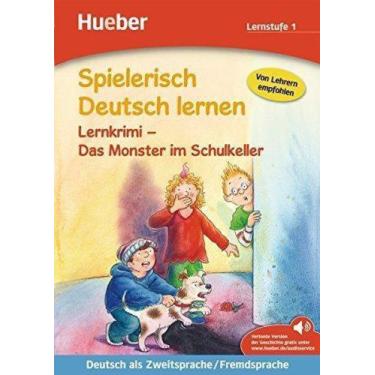 Imagem de Lernkrimi - Das Monster Im Schulkeller - Spielerisch Deutsch Lernen - 