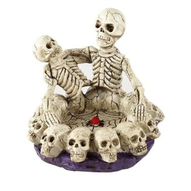 Imagem de Cinzeiros para fumantes, criatividade, interior, material de resina, personalidade, moderno, para uso doméstico, ornamentos de escritório (cor: D)