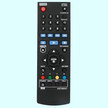 Imagem de AKB73896401 Controle remoto de substituição, adequado para LG Blu-ray Disc Player UP870 UP875 BPM25 BPM35 BP135 BP145 BP155 BP175 BP255 BP300 BP340 BP350 BP550 BD640 BP333 5W