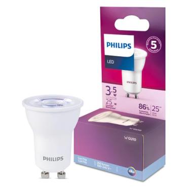 Imagem de Lampada Led Mini Dicroica Par11 3,5W 6500K 250Lm Philips
