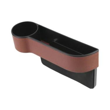 Imagem de Caixa de Armazenamento para Carro em Couro PU - Com Furo para Carregam