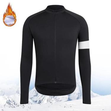 Imagem de Camisa Térmica de Ciclismo Masculina - Manga Longa para Inverno, Taman
