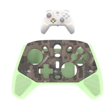 Imagem de Pidynx Capa protetora de silicone para controle GameSir Cyclone 2 – à prova de choque, antiderrapante, proteção total, impermeável e fácil de limpar (verde)