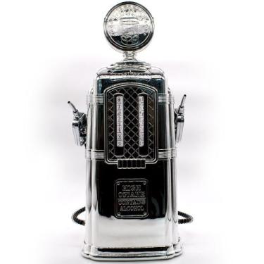 Imagem de Dispenser Bebidas Duplo Bomba de Gasolina Vintage Prata - Lorben