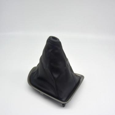 Imagem de Coifa de alavanca de câmbio para o carro HYUNDAI HB20 2012-2019 1.0 PRETA C/BASE CINZA C/ BUCHA