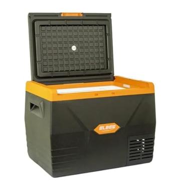 Imagem de Geladeira Portátil Elber Black Line 65 Litros Preta 12v 24v - Caminhão Camping Motorhome