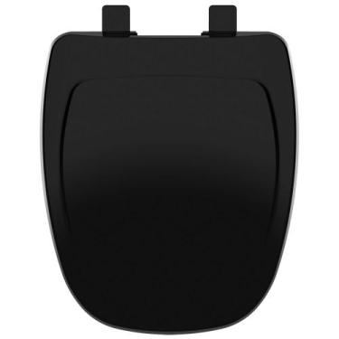 Imagem de Assento Monte Carlo Tampa Vaso Deca Reforçado Preto Tupan
