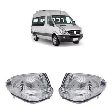 Imagem de Pisca Retrovisor Sprinter 2012 2016 Cristal Par - NoBrand