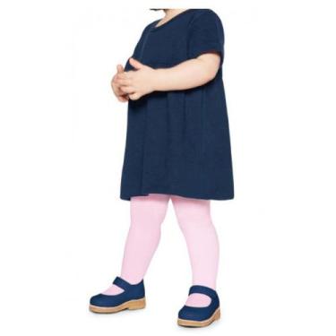 Imagem de Meia Calça Lupo Bebê 2576-001 Fio 80 Opaca Poliamida, Rosa, RN