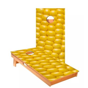 Imagem de On The Cob Cornhole - Cornhole Crew - ACA Regulation Size Cornhole Board Decals