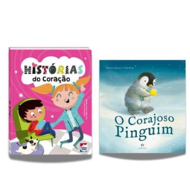 Imagem de O corajoso pinguim - literatura infantil + Brinde - Kit de Livros, 3
