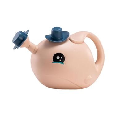 Imagem de Ｂｅｓｇａ Regador infantil com bico, ferramenta de jardinagem, regador de jardim portátil, pequeno recipiente de água para estufa, bonsai, quintal e pátio, Rosa, L