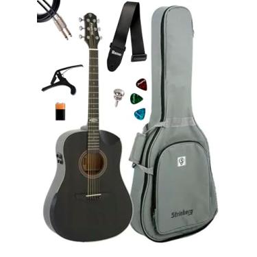 Imagem de Violão Strinberg Galaxy Sd301-hcr Tos Com Bag + Acessórios