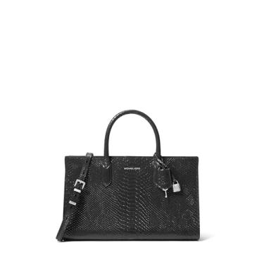 Imagem de Michael Kors Scarlett Bolsa média, preta, Preto, One Size