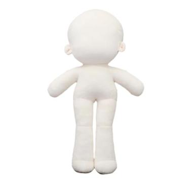Imagem de simhoa Corpo de boneca em branco, bonecos de pelúcia, brinquedos vestíveis, roupas fofas, coleção de artesanato para vestir, manequim humanóide, faça você, Corpo Normal
