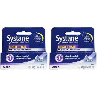 Imagem de Pomada para os olhos Systane Nighttime Lubricant 3,50 g (pacote com 2)