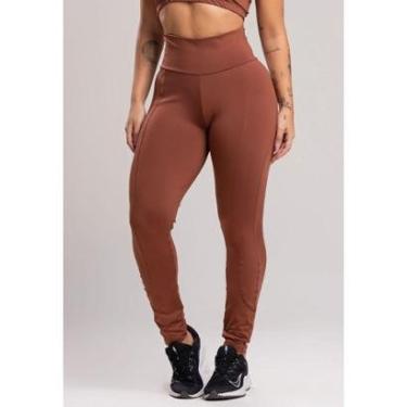 Imagem de Calça Legging Montaria Cintura Alta Fitness Suplex Ginastica Mvb Modas-Feminino