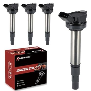 Imagem de KacuYelin Pacote De Bobinas Ignição Uf596 Compatível Com Toyota Corolla Matrix Prius Plug-In V Lexus Ct200H Scion Xd 1.8L L4 2008-2015, Conjuntos 4