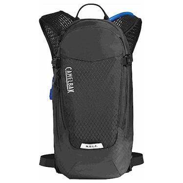 Imagem de Mochila de hidratação para mountain bike MULE 12 feminina - Mochila de hidratação de fácil recarga - Armadilha de tubo magnético 100oz, carvão/preto
