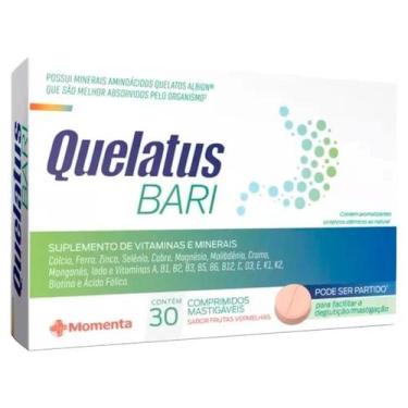 Imagem de Suplemento Alimentar Quelatus Bari 30 Comprimidos - Momenta