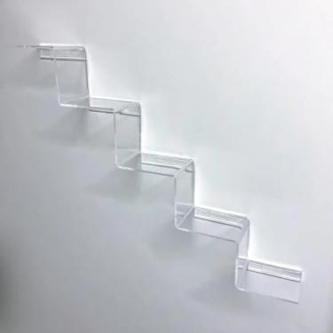 Imagem de Expositor Escada em Acrílico para Coleção Funko Pop, 5 Níveis.