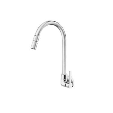 Imagem de Torneira Para Cozinha De Parede Bica Alta Gali Docol Chrome