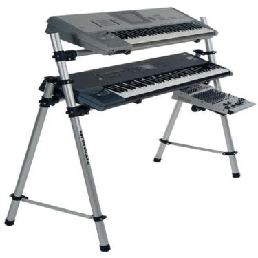 Imagem de Rack Titanium TY212 BEM para Teclados 6/8 + Suporte Notebook